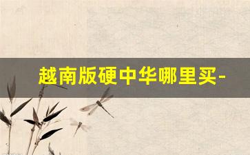 越南版硬中华哪里买-硬中华专供出口有几种版本