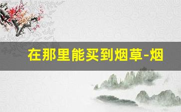 在那里能买到烟草-烟草店能买到烟草吗