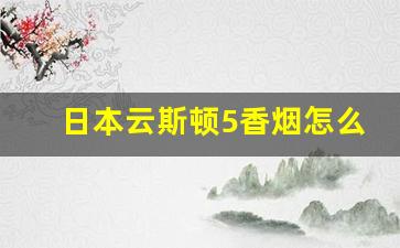 日本云斯顿5香烟怎么买-日本云斯顿香烟5毫克软盒