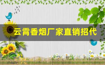 云霄香烟厂家直销招代理一件代发-云霄烟厂家直供 佛山