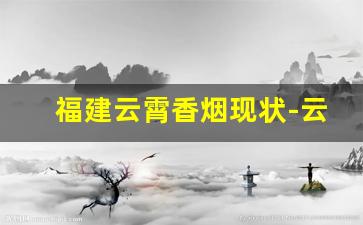福建云霄香烟现状-云霄香烟为什么那么牛逼