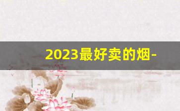 2023最好卖的烟-2025年进价最便宜的烟
