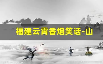 福建云霄香烟笑话-山高人为峰香烟福建有吗