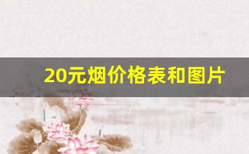 20元烟价格表和图片-15元烟价格大全一览表图