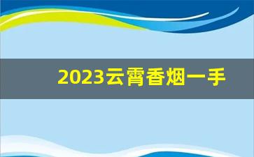2023云霄香烟一手货源-云霄香烟批发多少钱1条