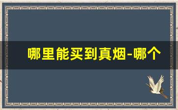 哪里能买到真烟-哪个网有卖真烟