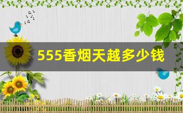 555香烟天越多少钱一条-555金天越香烟价格及图片