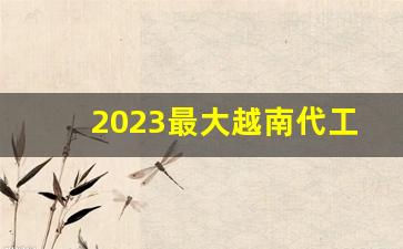 2023最大越南代工香烟微商货源-高质量的越南代工烟