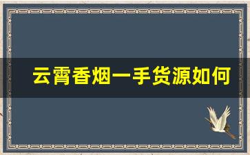 云霄香烟一手货源如何买-云霄香烟供货商
