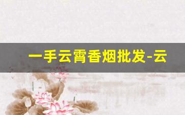 一手云霄香烟批发-云霄香烟供货商