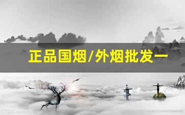 正品国烟/外烟批发一手货源总仓库-批发中华烟