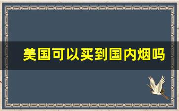 美国可以买到国内烟吗-国内怎么买国外的烟