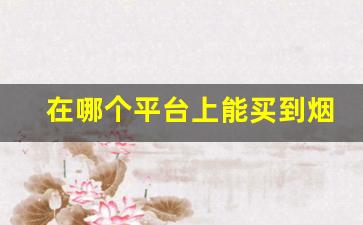 在哪个平台上能买到烟-双喜烟全部图片价格表