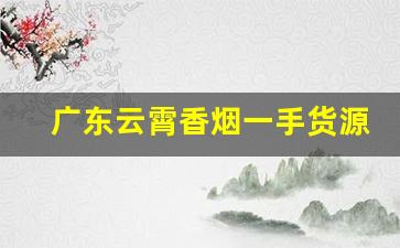 广东云霄香烟一手货源渠道微信-福建云霄香烟市场在哪里