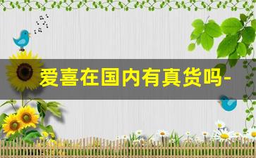 爱喜在国内有真货吗-爱喜中国版韩国能买到吗