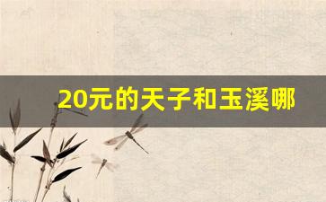 20元的天子和玉溪哪个好抽-为啥26元的玉溪特别好抽