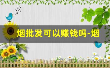 烟批发可以赚钱吗-烟店零售烟利润一般是多少