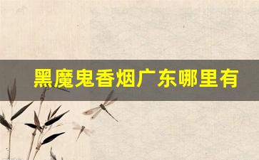 黑魔鬼香烟广东哪里有卖-黑魔鬼香烟在福建多少钱一包