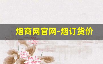 烟商网官网-烟订货价格表