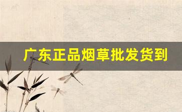 广东正品烟草批发货到付款-广东烟草价格图片大全