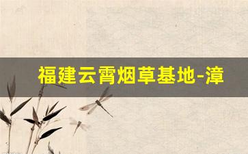福建云霄烟草基地-漳州云霄烟草公司