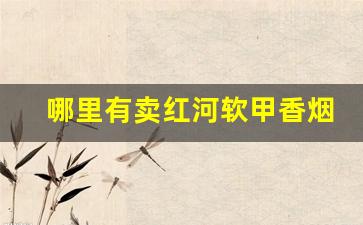 哪里有卖红河软甲香烟-软包红河香烟卖多少钱一包