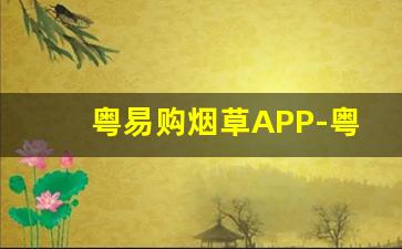粤易购烟草APP-粤丰购物广场烟草